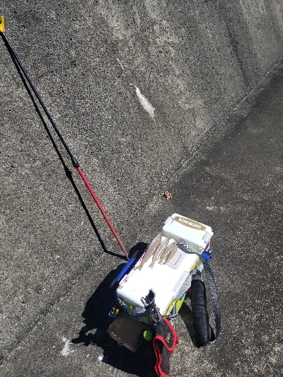 うねりでアウト