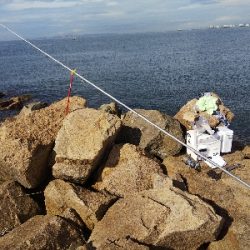 大塩海岸のキス釣り