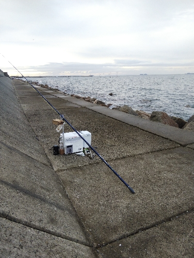 苅屋海岸のキス釣り