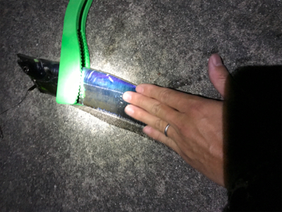 太刀魚　ウキ釣り