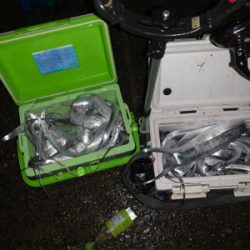 水軒鉄鋼団地で太刀魚！