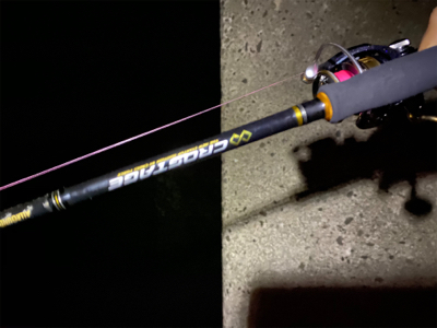 仕事帰りの短時間エギング