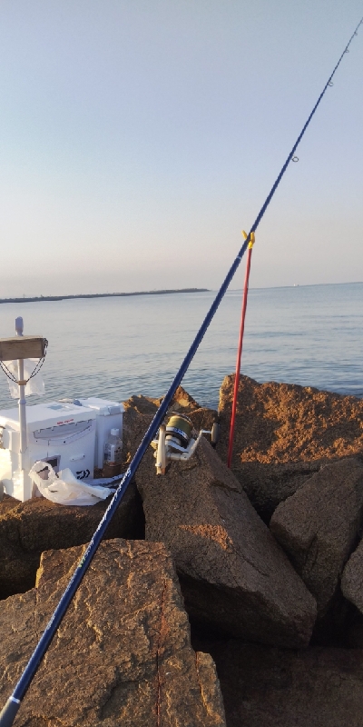 大塩海岸のキス釣り