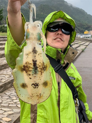 初アオリイカ‼︎