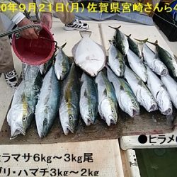 大物釣果速報！●光義丸：平戸市早福港