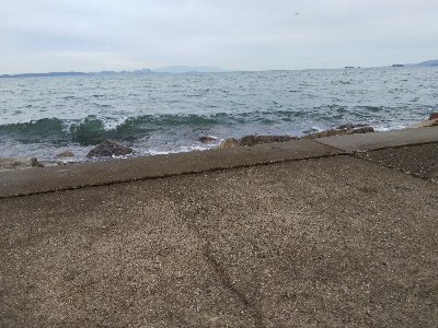 苅屋海岸のキス釣り