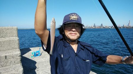 播磨新島でシーズン最大のキスが釣れました