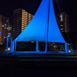 凄い人の数  太刀魚6匹