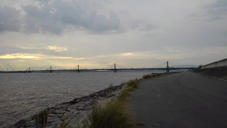 久しぶりに長良川河口調査