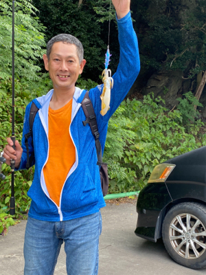 今年のアオリイカ新子釣り。