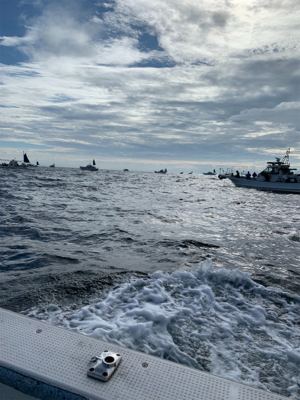 須磨沖タチウオジギング