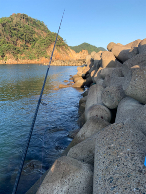 連休初日エギング