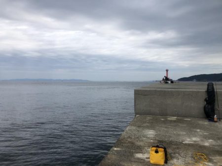 神谷荘さんで大波止へ