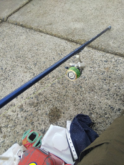 苅屋海岸のキス釣り