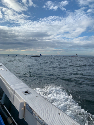 須磨沖タチウオジギング