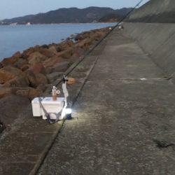 苅屋海岸のキス釣り