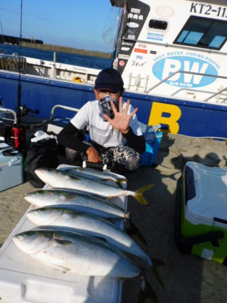 ジギング船 BLUEWATER 釣果