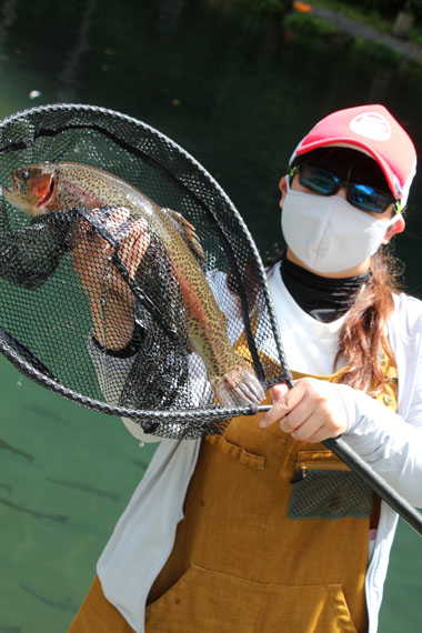 小菅トラウトガーデン 釣果