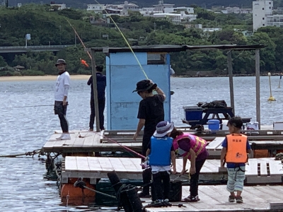 本部釣りイカダ 釣果