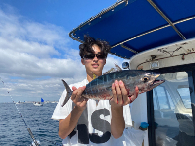 太刀魚釣りでまさかのマグロ！