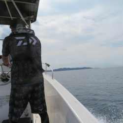 友人操舵のボート釣りは楽しかった!