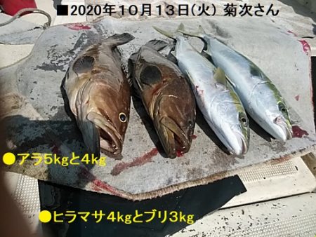 大物釣果速報！●光義丸：平戸市早福港