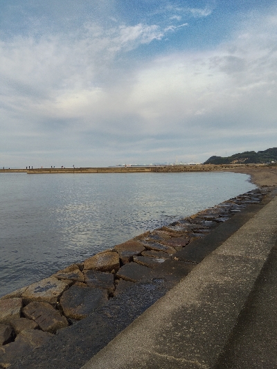 大塩海岸の投げ釣り