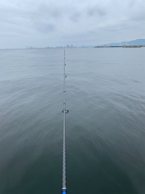 ショアジギするも、、、