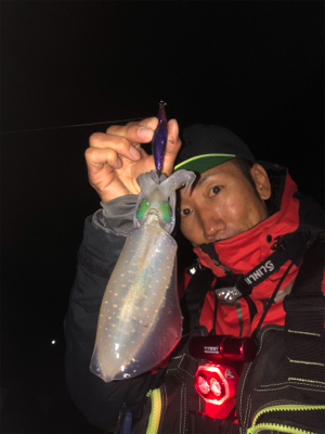 坊勢島のナイトアジング&エギング