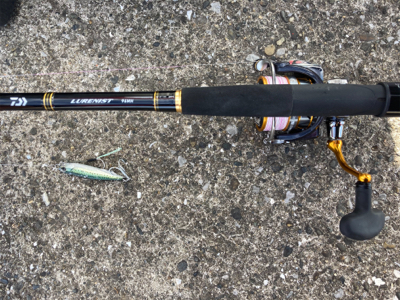 堤防ショアジギング