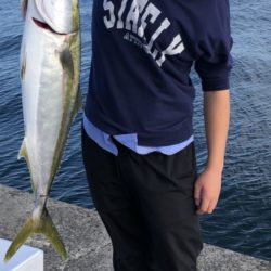 釣り場到着直後ドラグびゅーん