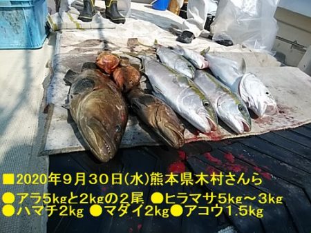 大物釣果速報！●光義丸