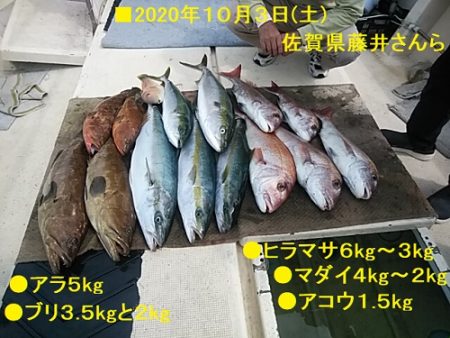 大物釣果速報！●光義丸：平戸市早福港