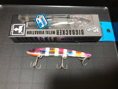 ショアジギングでメジロ