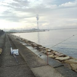 大塩海岸の投げ釣り