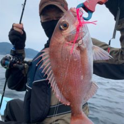 アマダイ50cm自己新記録!友人とマイボートでアマダイ狙い