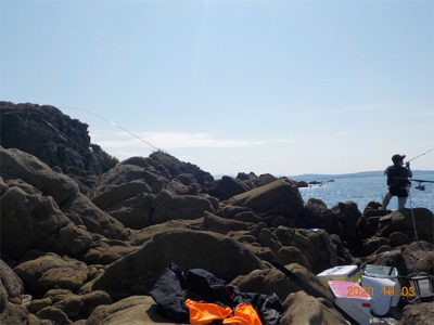 沖磯初釣行