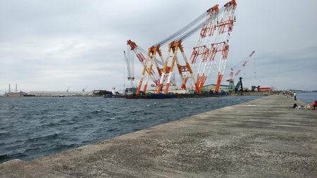 強風の播磨新島釣行