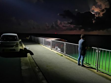 常備灯の港でナイター