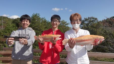 フィッシングレイクたかみや 釣果