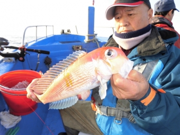 鯛紅丸 釣果