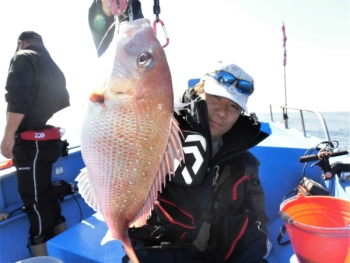 鯛紅丸 釣果