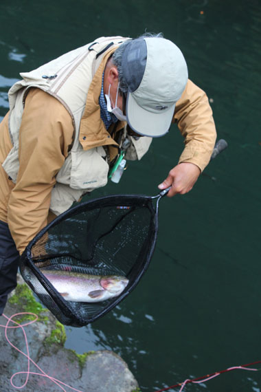 小菅トラウトガーデン 釣果