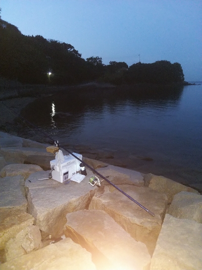 室津のキス釣り