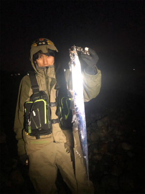 シーバスのはずが、、タチウオ