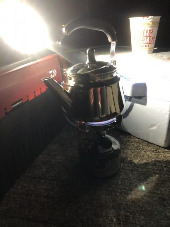 水温低い激シブ〜