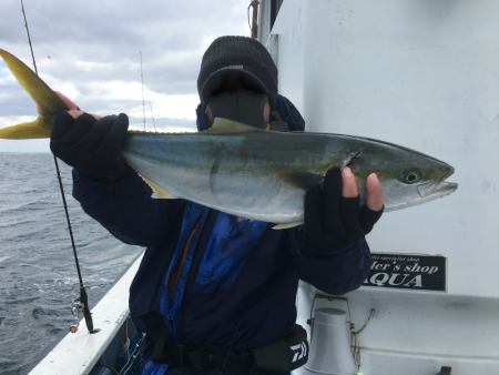 初の飲ませ釣り