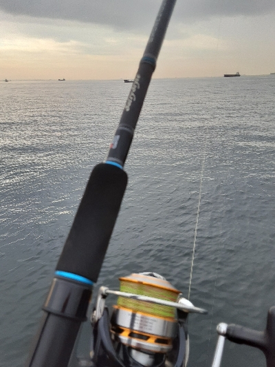 満を持して沖堤へ