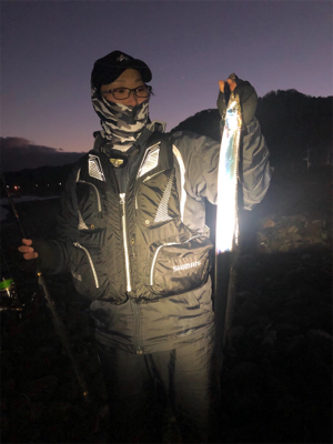 シーバスのはずが、、タチウオ