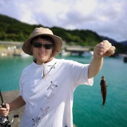 天気が良いのでファミリーフィッシング